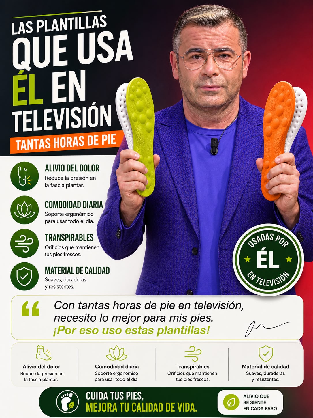 Plantillas Ortopédicas Orthelis®