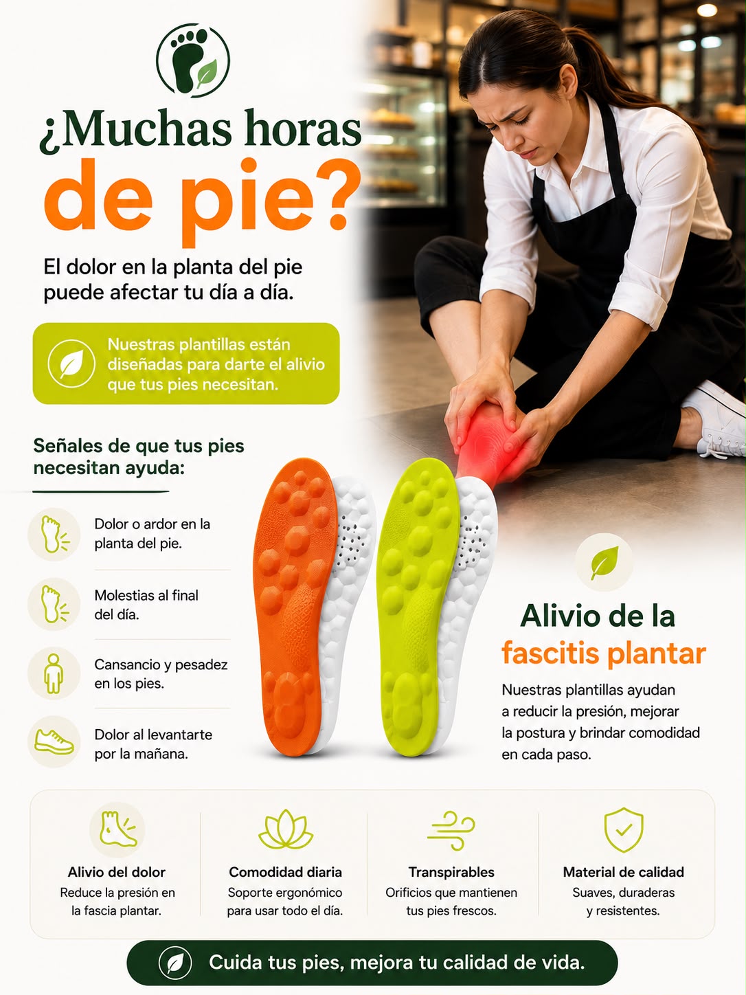 Plantillas Ortopédicas Orthelis®