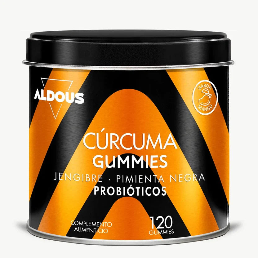 Cúrcuma Ecológica con Jengibre, Pimienta Negra y Probióticos